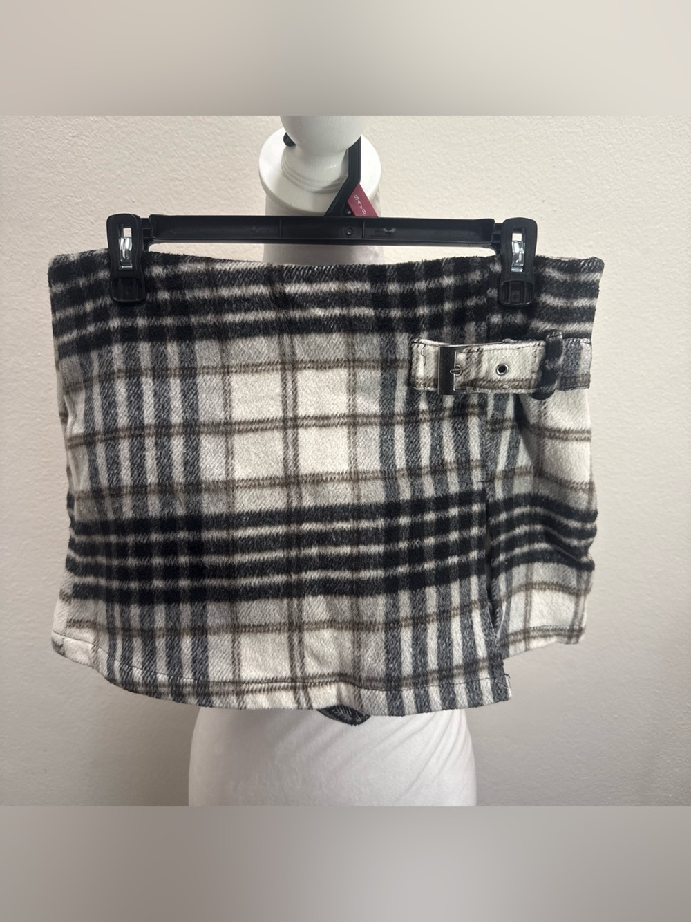 Fashion Nova Ditch the Attitude Mini Plaid Wool Skort
